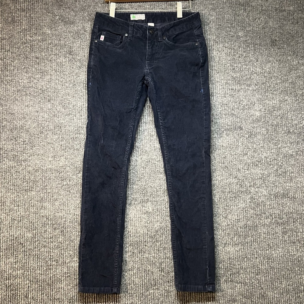 Stio Women's Rivet Cord Skinny Corduroy Pants Size 2S Mountain Shadow Colorway‎